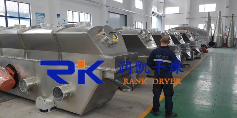 山東客戶第一批振動流化床發(fā)貨！